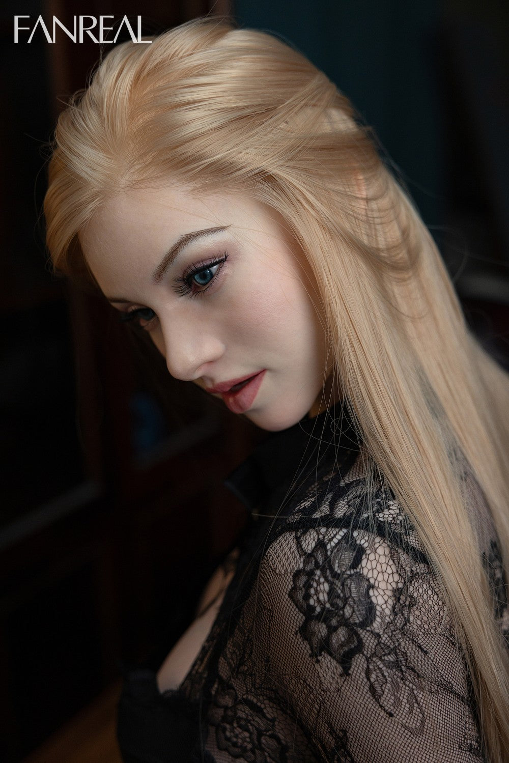 Seksa lelle Vanesa (FanReal Doll 168cm F kauss silikona)