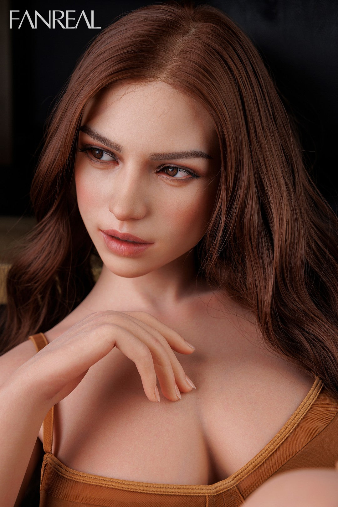 Seksa lelle Mirella (FanReal Doll 155cm F kauss RST silikons)