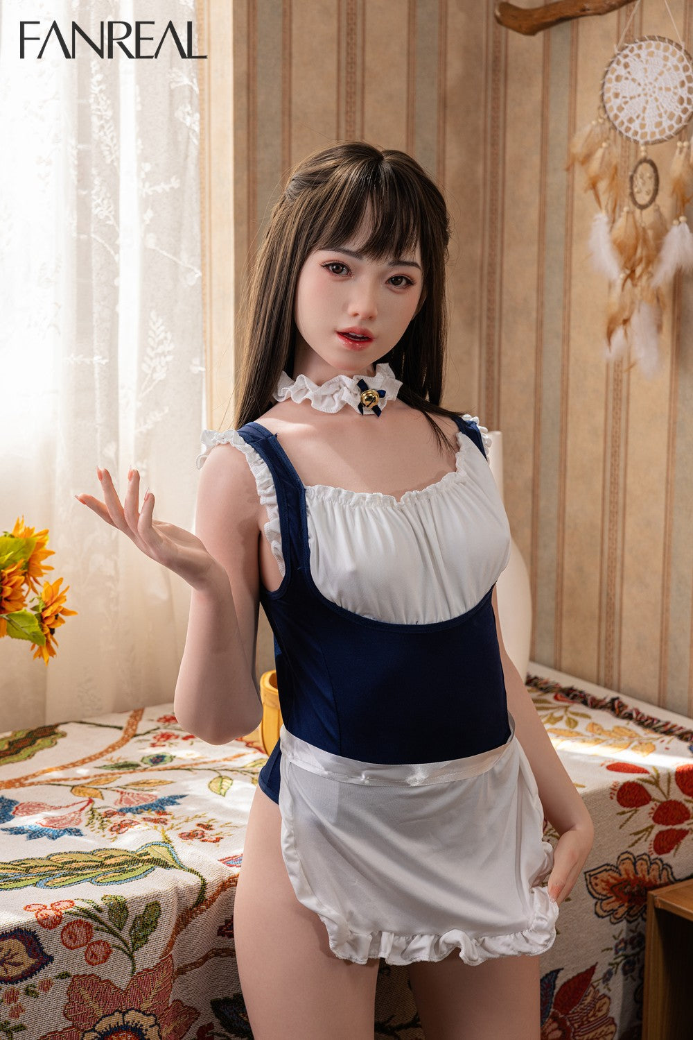 Mollijas seksa lelle (FanReal Doll 153 cm B-kauss silikons)