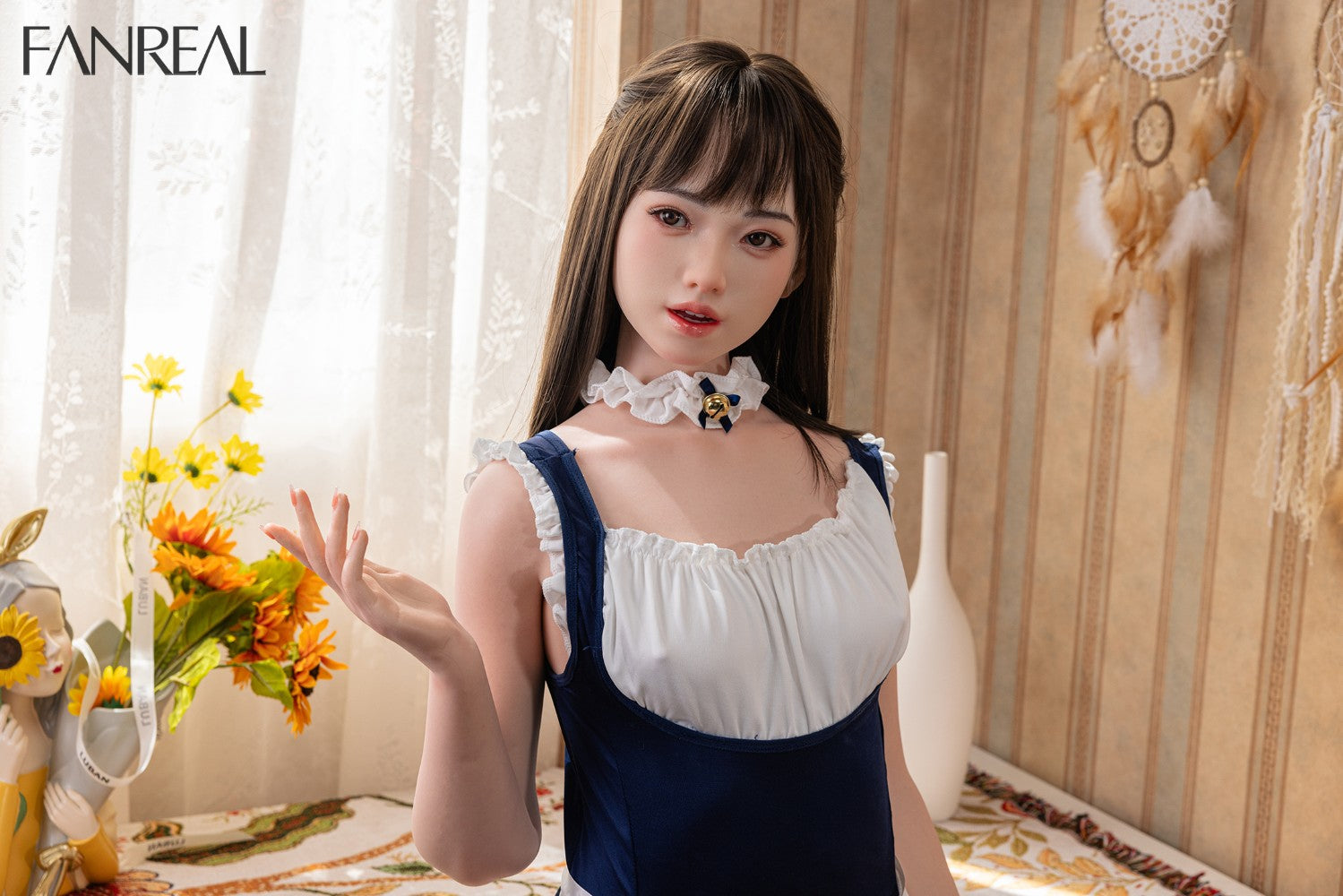 Mollijas seksa lelle (FanReal Doll 153 cm B-kauss silikons)