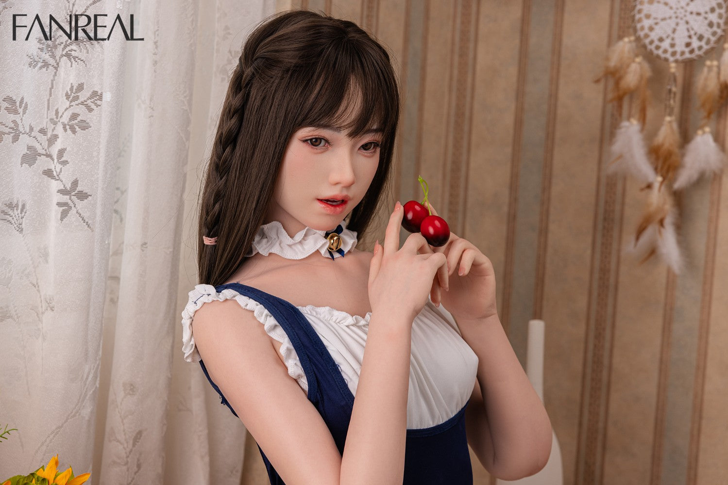 Mollijas seksa lelle (FanReal Doll 153 cm B-kauss silikons)