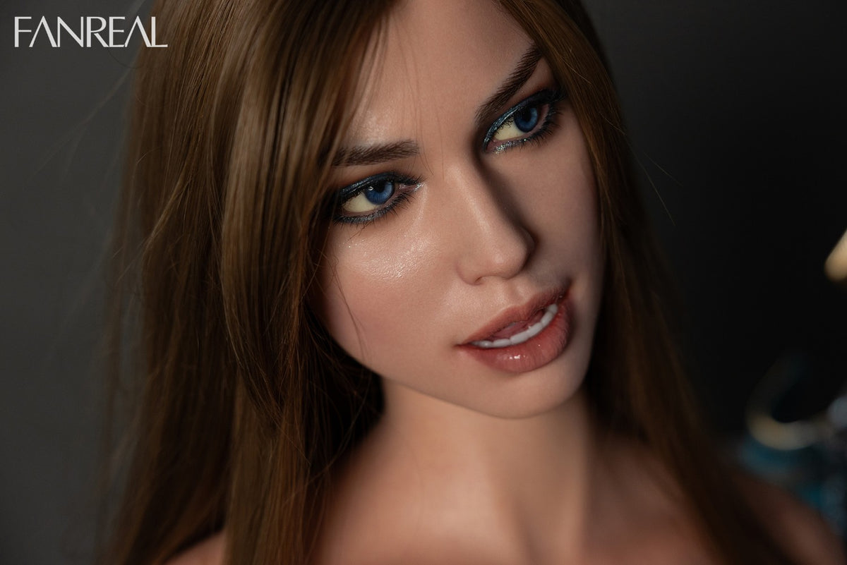 Della Torso seksa lelle (FanReal Doll 95 cm G-kausa silikons)