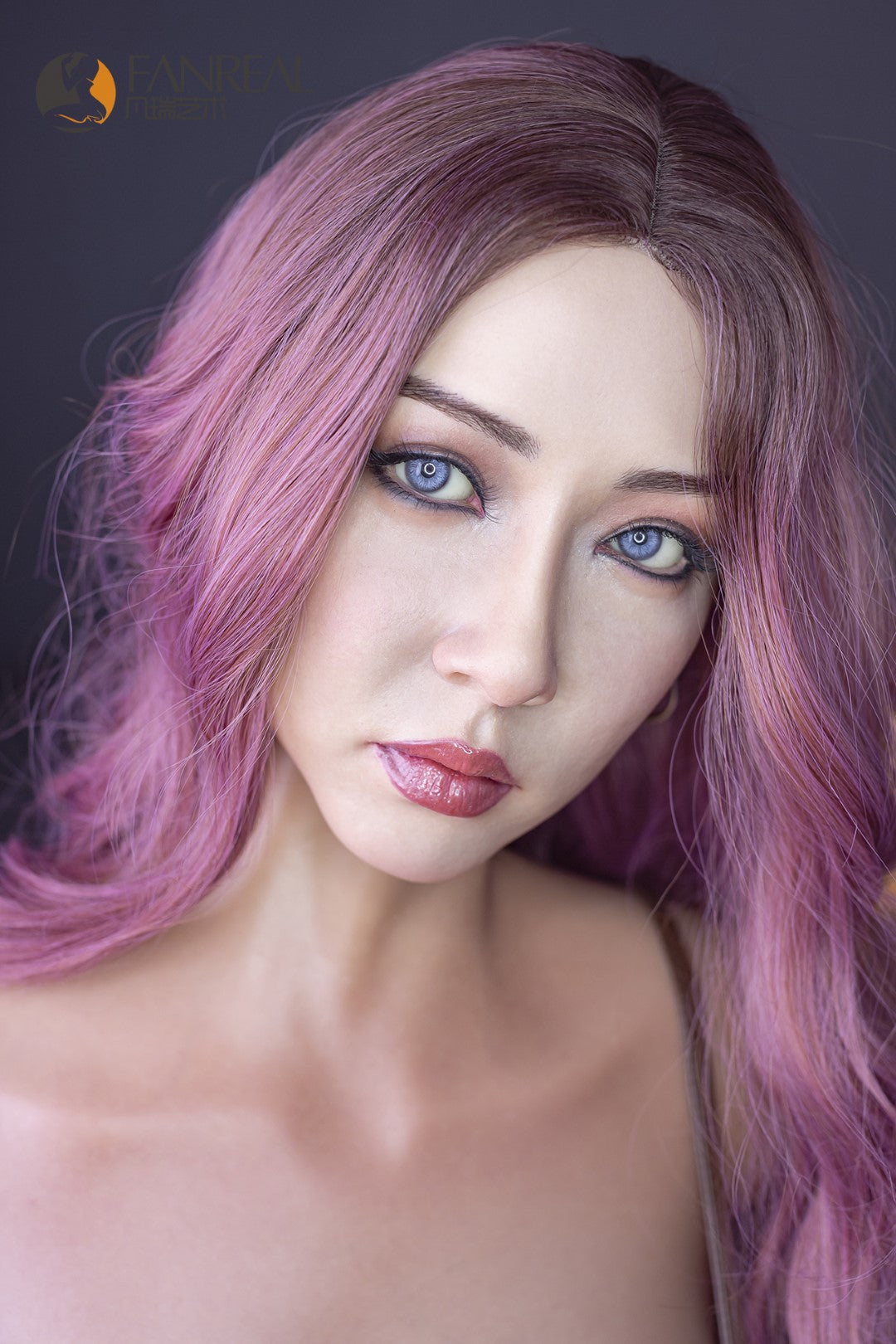Seksa lelle Eva (FanReal Doll 165 cm D veida kauss, silikons)