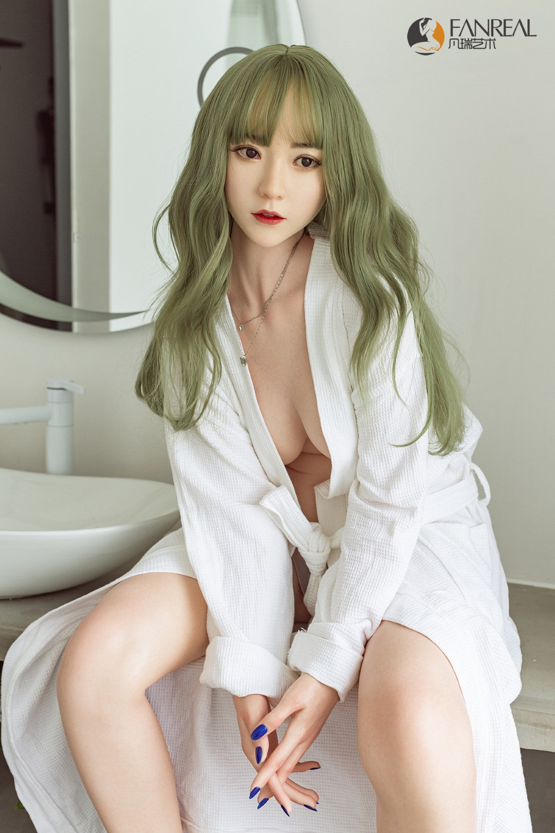 Cjaņa seksa lelle (FanReal Doll 158cm B kauss silikona)