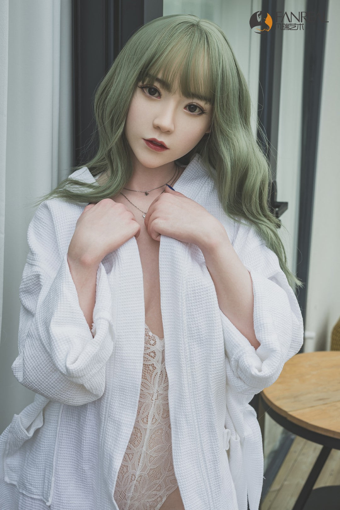 Cjaņa seksa lelle (FanReal Doll 158cm B kauss silikona)