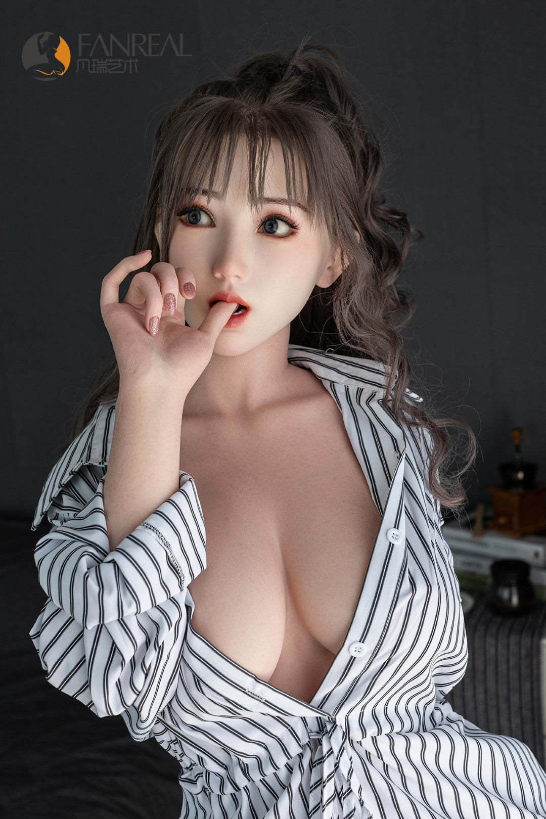 Dzja seksa lelle (FanReal Doll 155 cm F-kauss silikons)