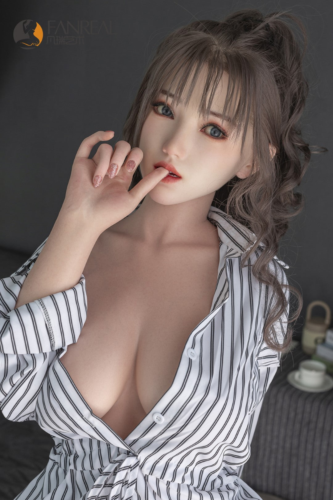 Dzja seksa lelle (FanReal Doll 155 cm F-kauss silikons)