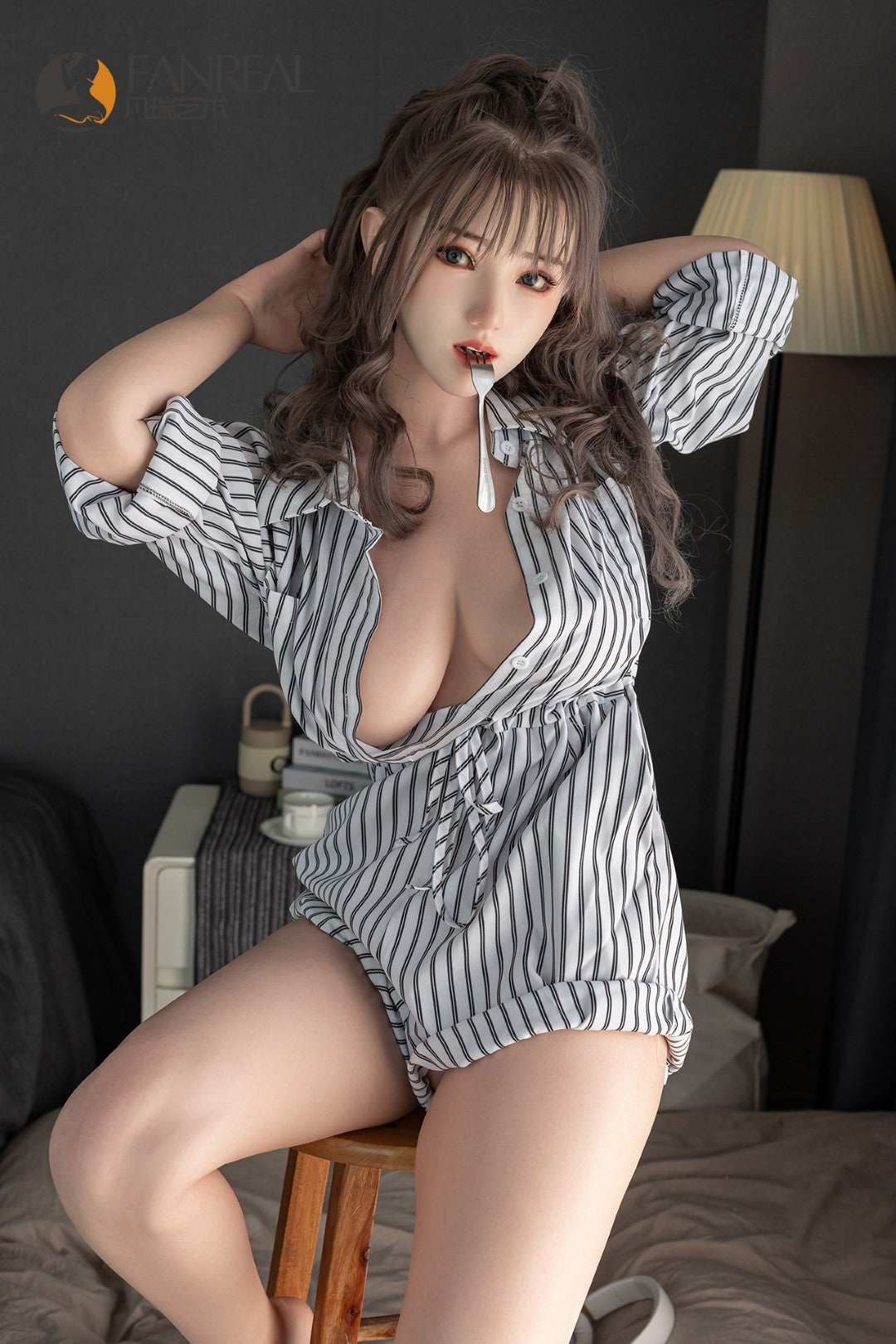 Dzja seksa lelle (FanReal Doll 155 cm F-kauss silikons)