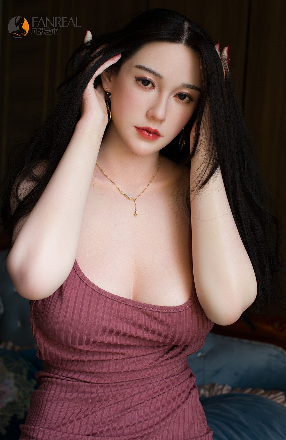 Vivi Sex Doll (FanReal Doll 172cm E-kauss silikons)