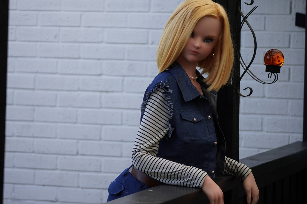 Lazuli Android 18 Sex Doll (Irokebijin 147 cm F-Cup silikona)