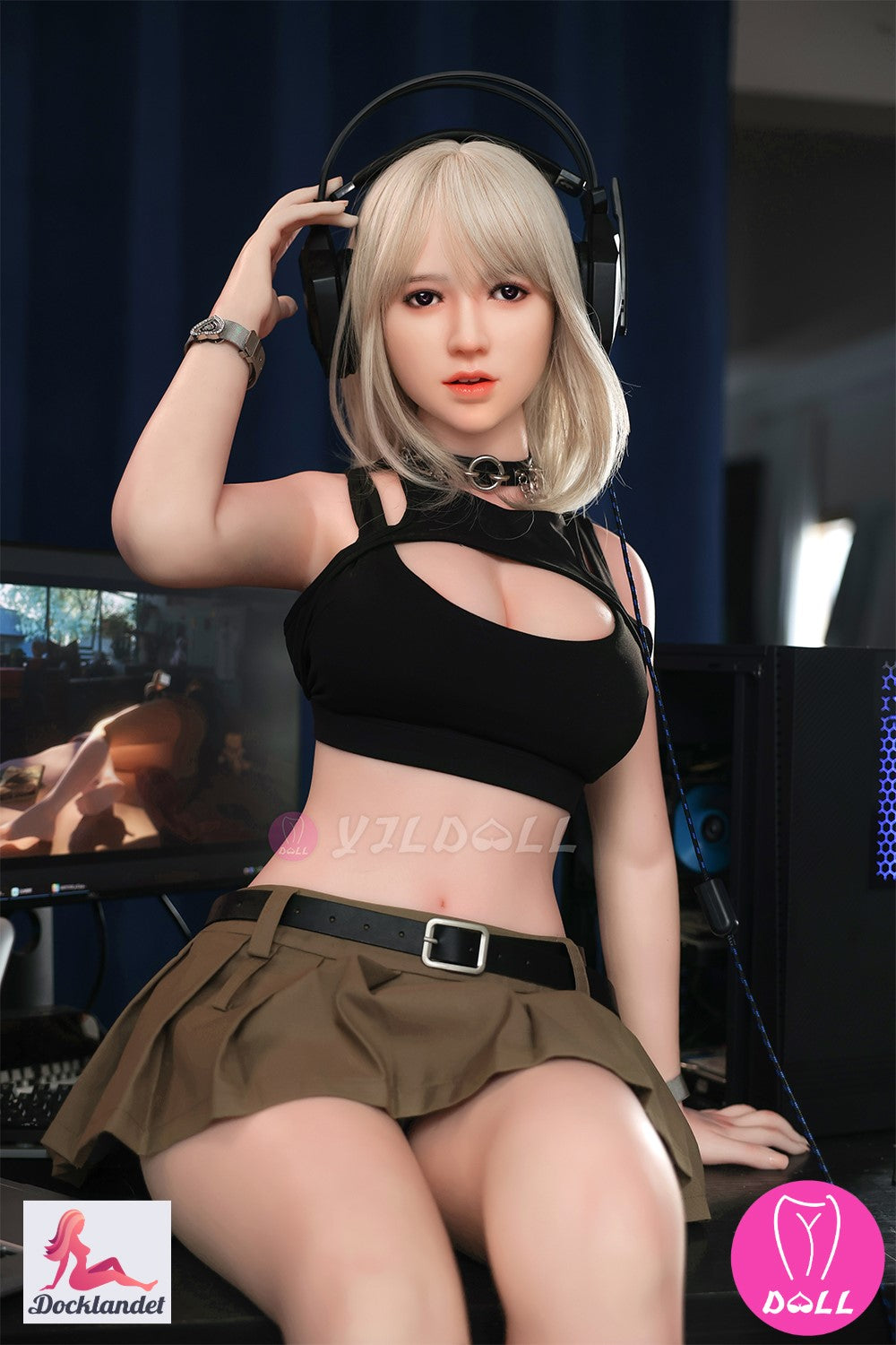 Ma Li seksa lelle (YJL Doll 155 cm C-Cup #844 silikons)