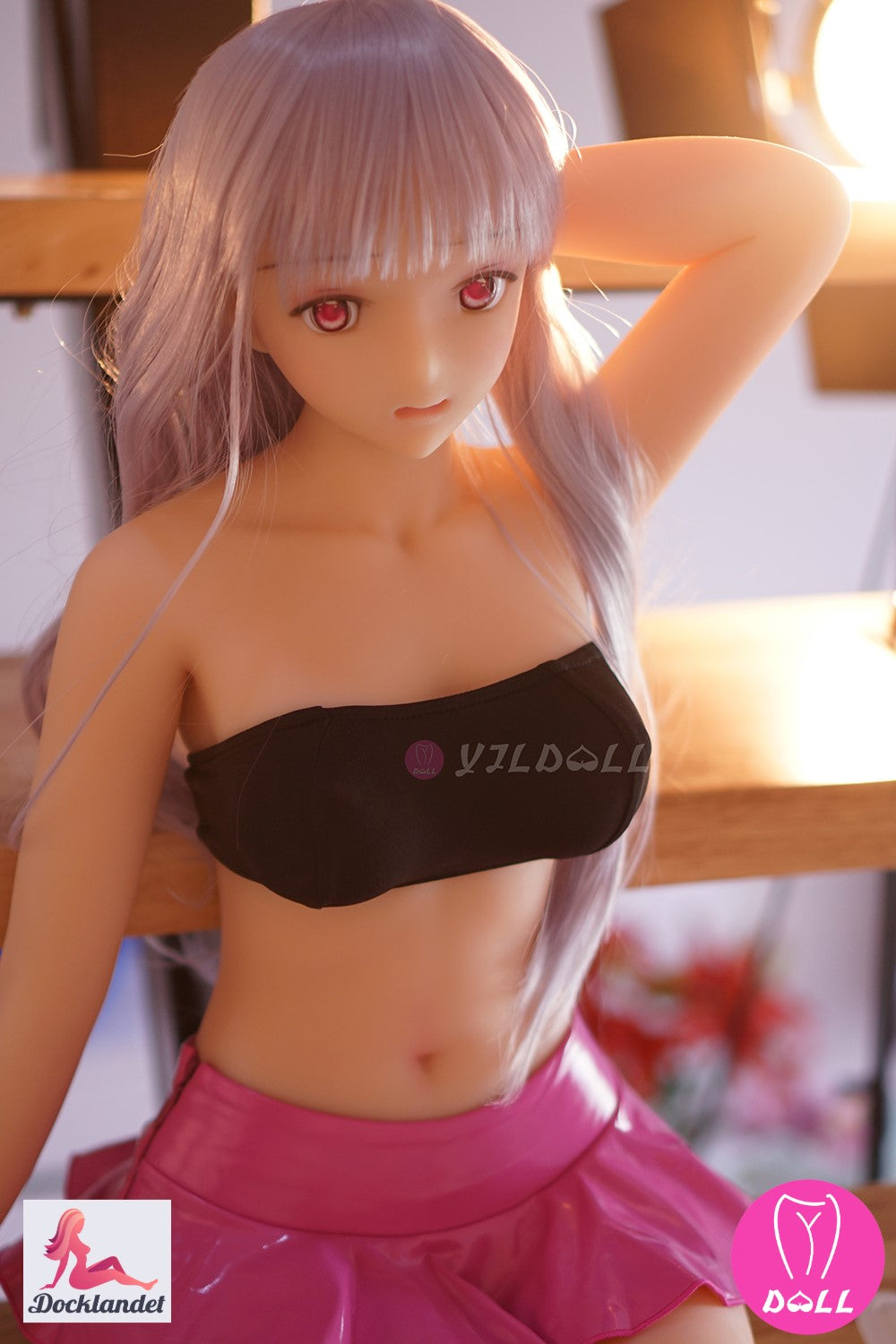 Manae seksa lelle (YJL Doll 100 cm C-Cup silikona)