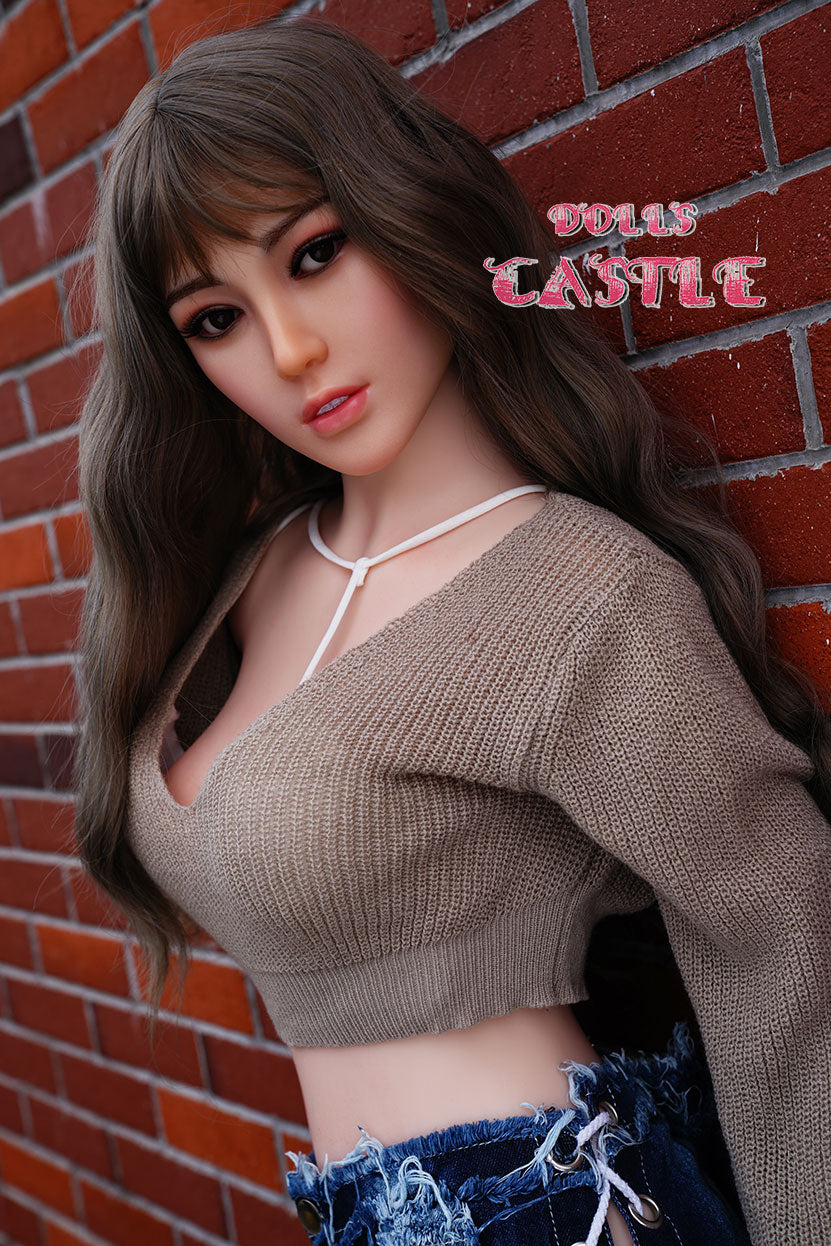 Mina seksa lelle (Dolls Castle 156 cm B-Cup #82 silikons)