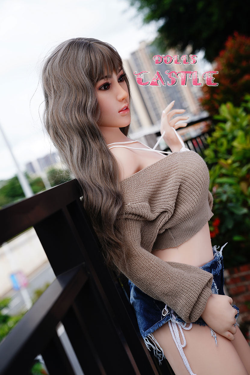 Mina seksa lelle (Dolls Castle 156 cm B-Cup #82 silikons)