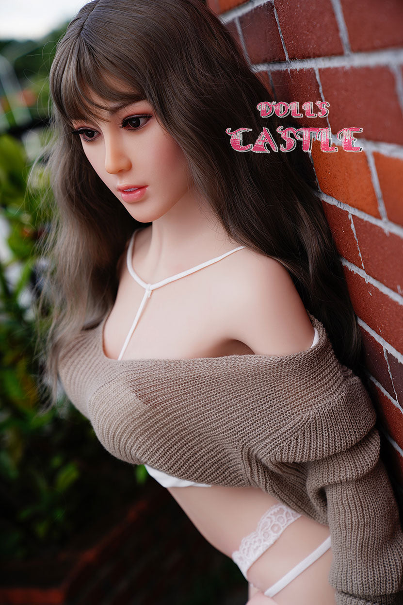 Mina seksa lelle (Dolls Castle 156 cm B-Cup #82 silikons)