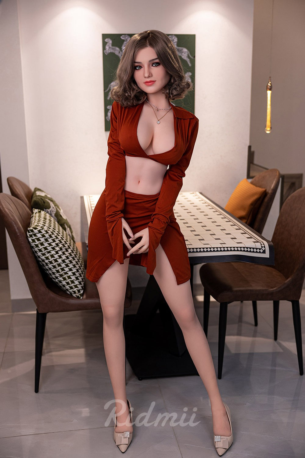 Seksa lelle Krista (Ridmii Doll 163 cm D-kauss TPE + silikons)