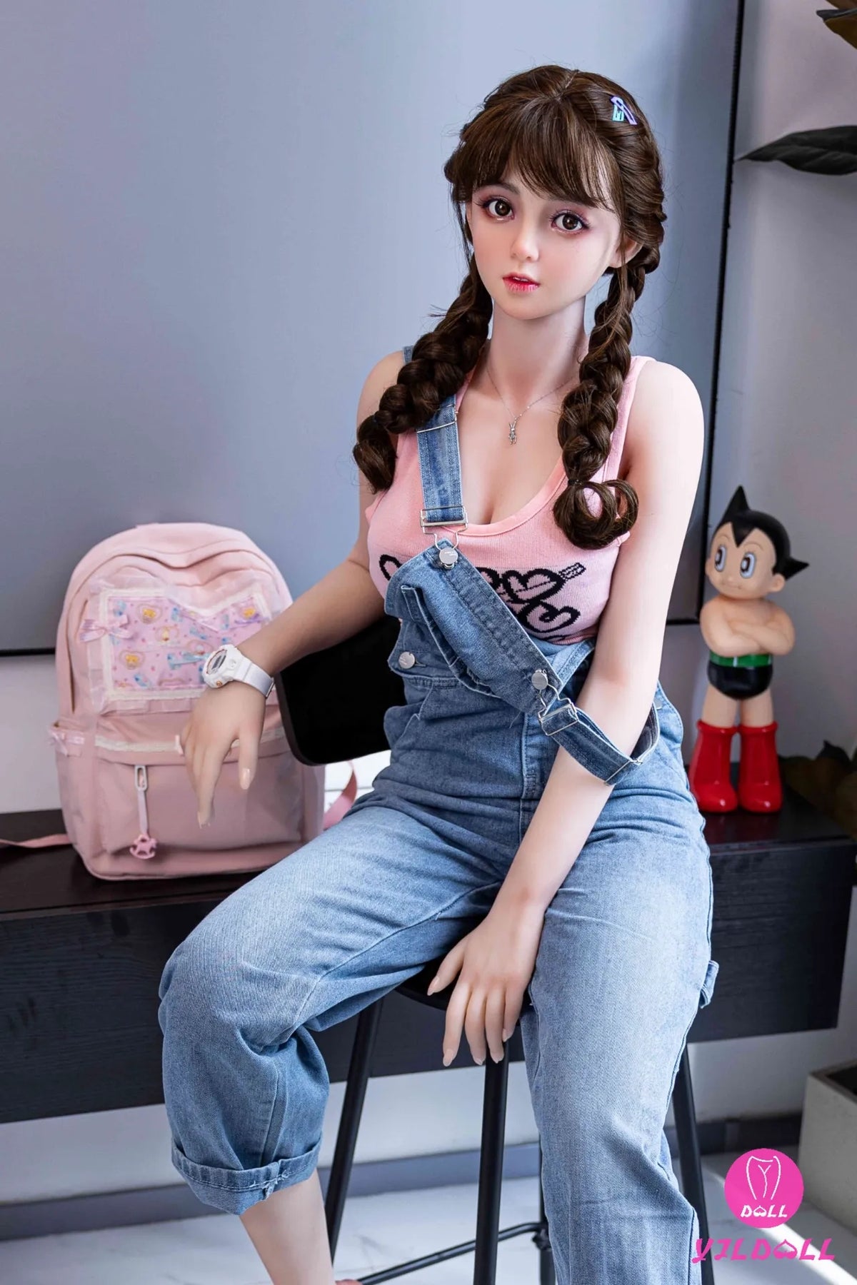 Leinija seksa lelle (YJL Doll 148 cm D-Cup #381 TPE+Silikona)
