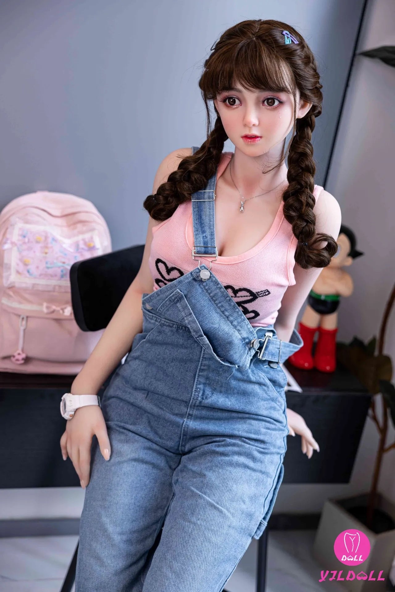 Leinija seksa lelle (YJL Doll 148 cm D-Cup #381 TPE+Silikona)