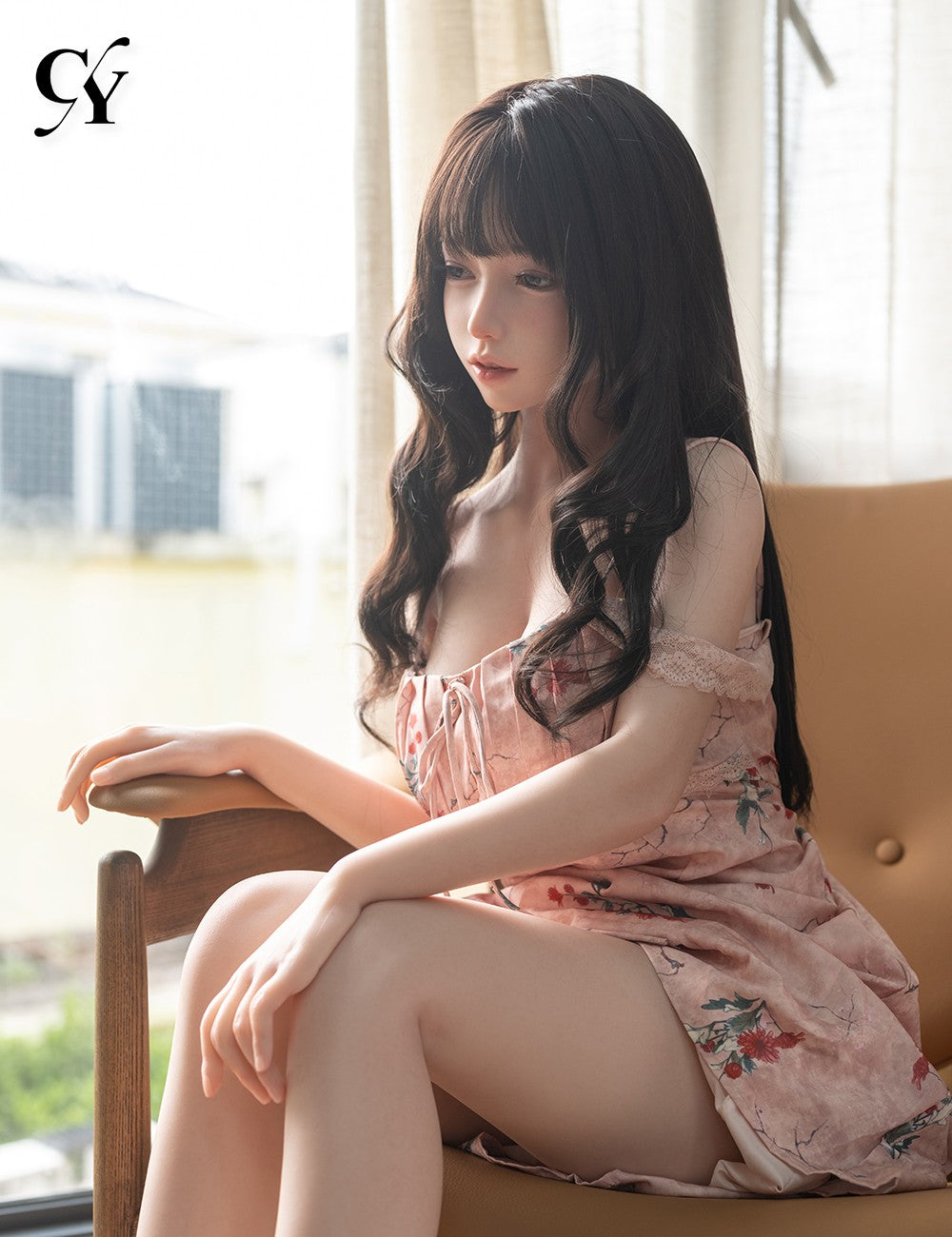 Seksa lelle Noa (TOP CYDOLL 157 cm D-kauss TPE + silikons)