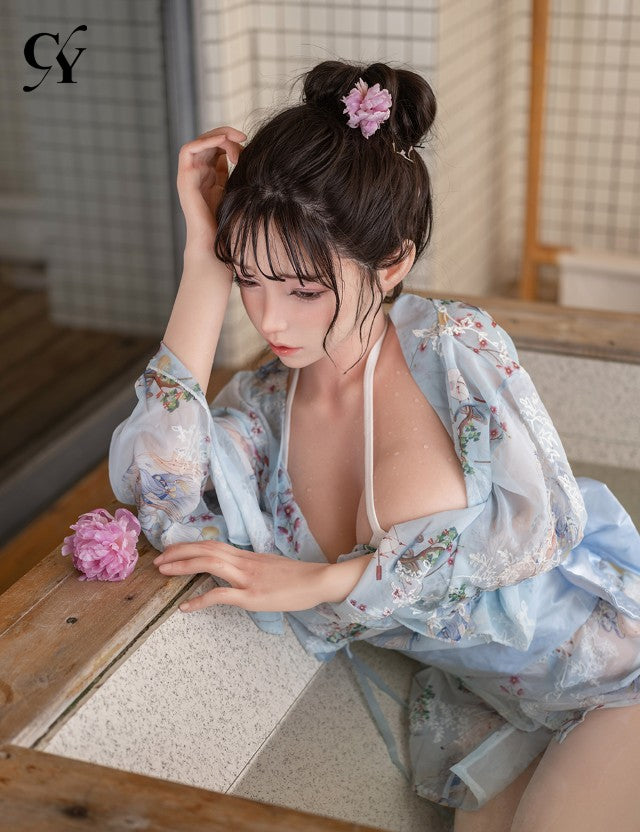 Seksa lelle Noa (TOP CYDOLL 157 cm D-kauss TPE + silikons)
