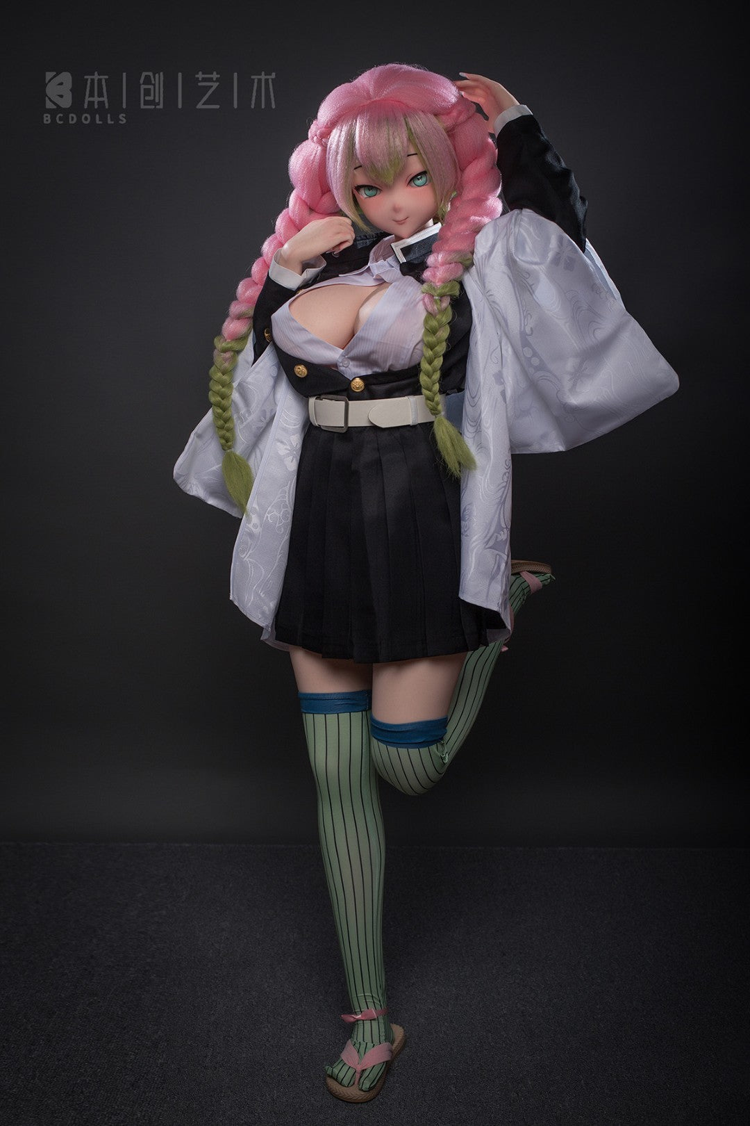 Seksa lelle Mitsuri Kanroji (BC-Doll 155 cm J-Cup #O03 silikons)
