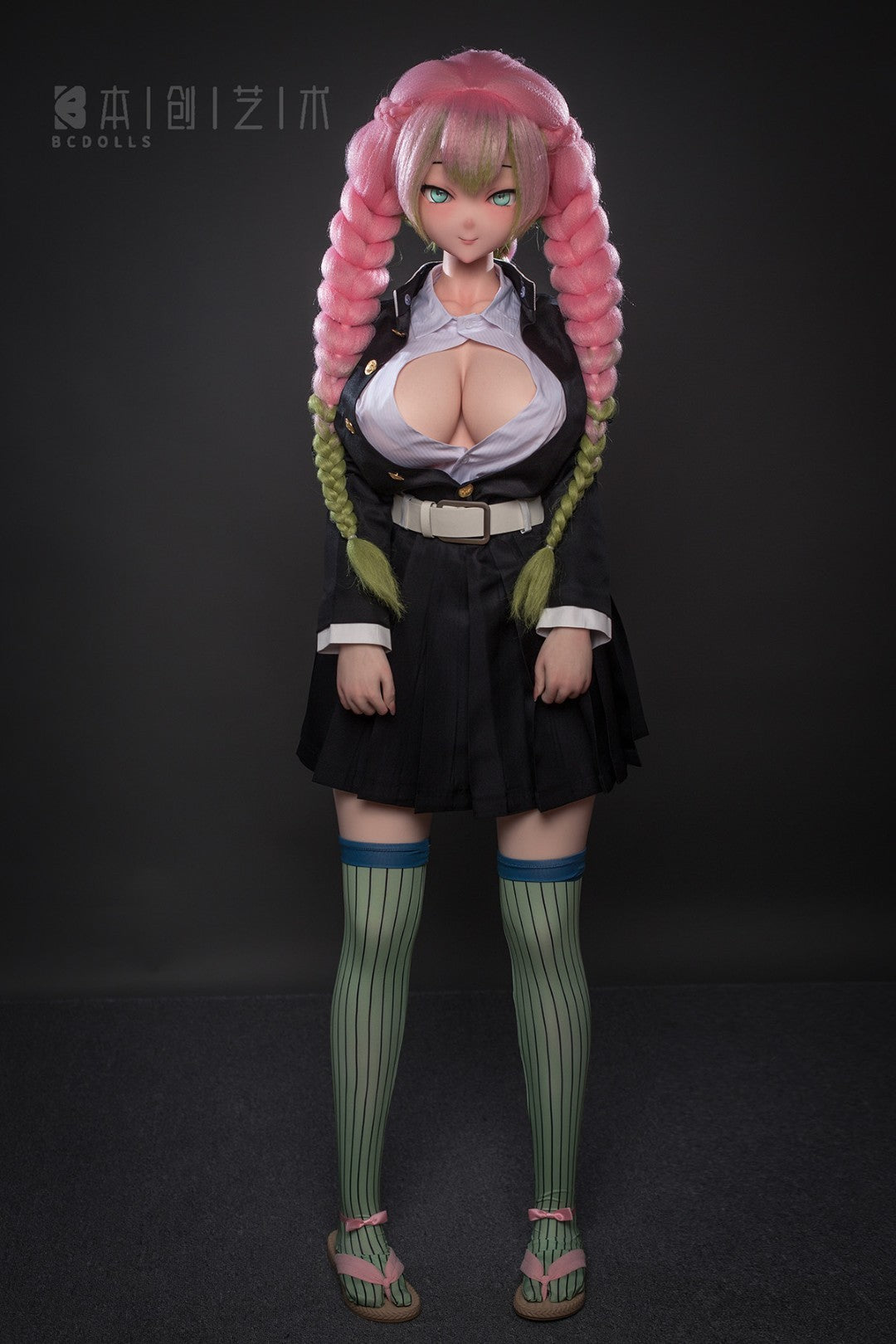 Seksa lelle Mitsuri Kanroji (BC-Doll 155 cm J-Cup #O03 silikons)