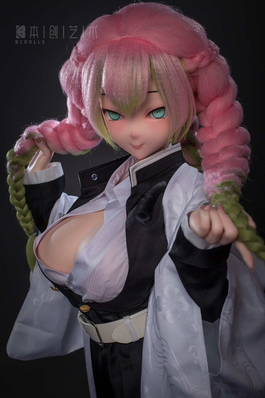 Seksa lelle Mitsuri Kanroji (BC-Doll 155 cm J-Cup #O03 silikons)