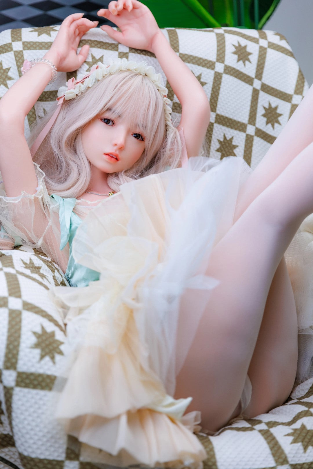 Qiaoxi seksa lelle (Tayu Doll 148 cm D-Cup ZC-10# silikona)