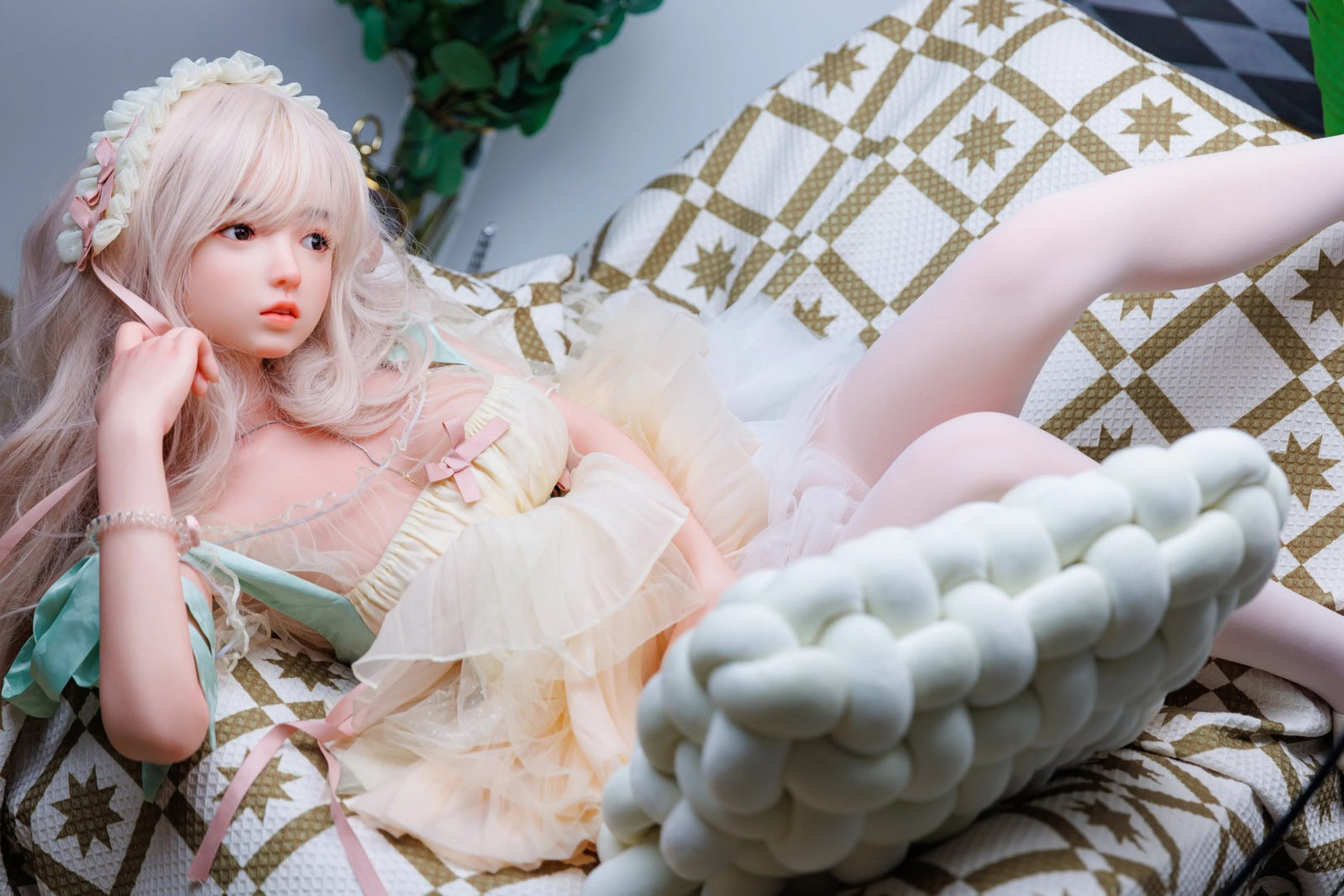 Qiaoxi seksa lelle (Tayu Doll 148 cm D-Cup ZC-10# silikona)