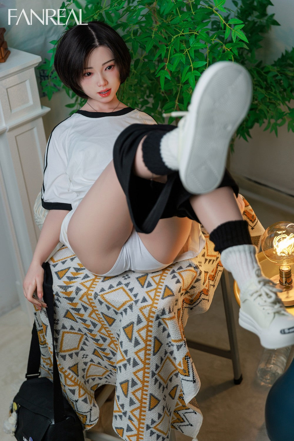 Mollijas seksa lelle (FanReal Doll 153 cm B-kauss silikons)