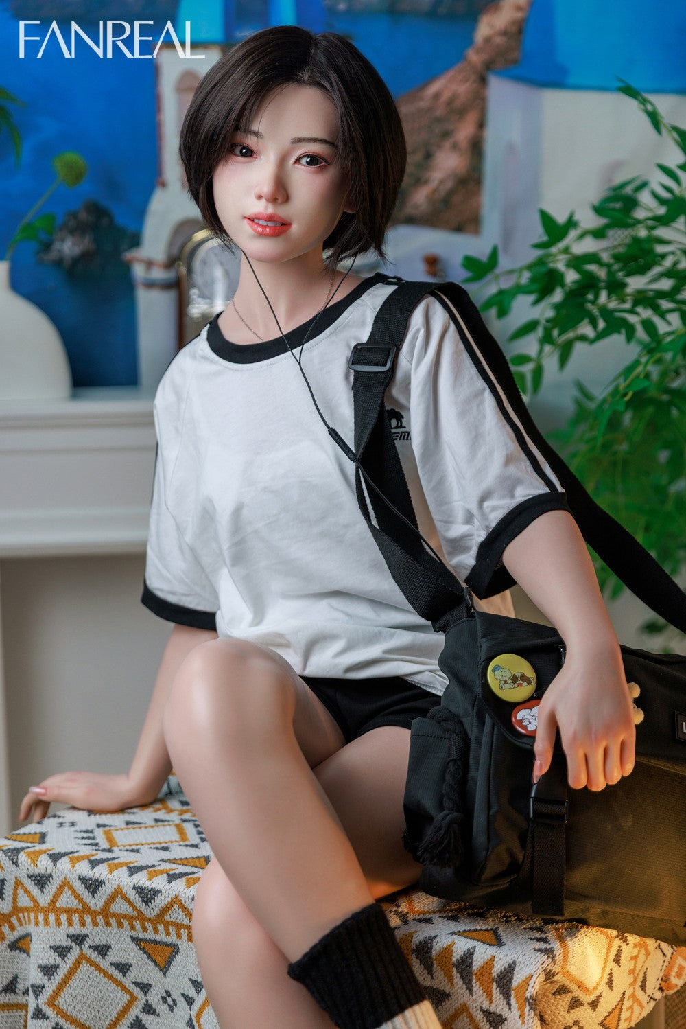Mollijas seksa lelle (FanReal Doll 153 cm B-kauss silikons)