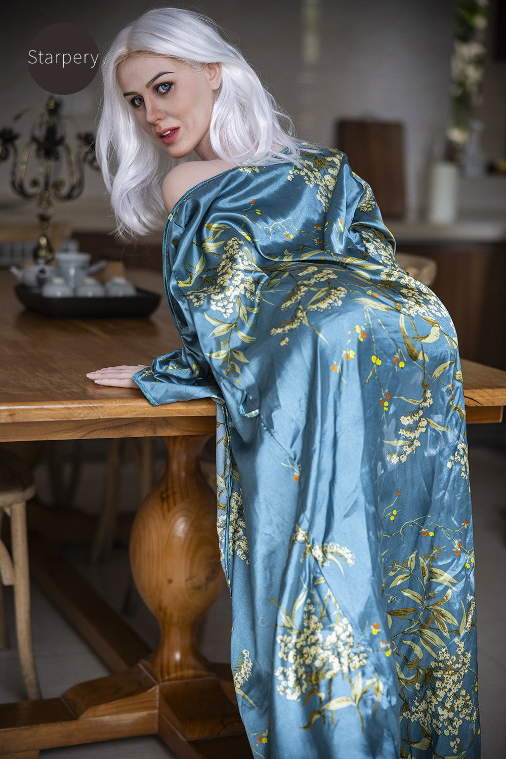 Lidija seksa lelle (Starpery 148 cm J-kauss TPE + silikons)