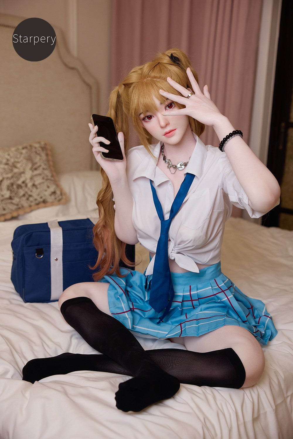 Seksa lelle Asuka (Starpery 163 cm C-kauss TPE + silikons)