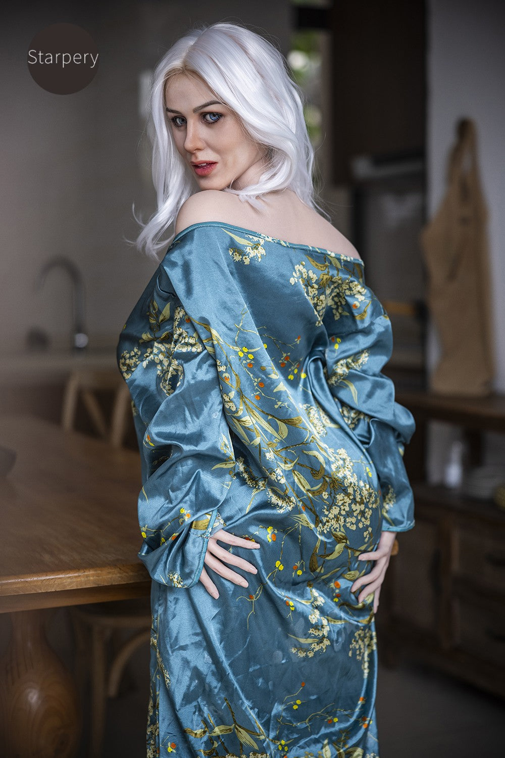 Lidija seksa lelle (Starpery 148 cm J-kauss TPE + silikons)