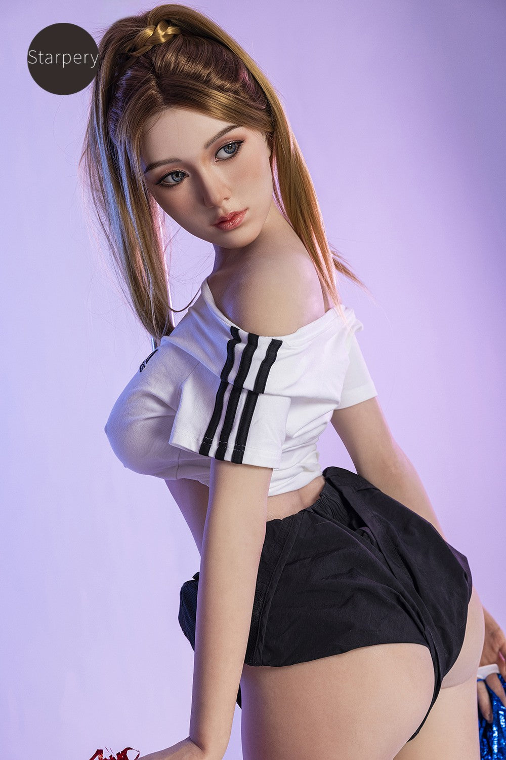 Seksa lelle Xue (Starpery 171 cm D-kauss TPE + silikons)