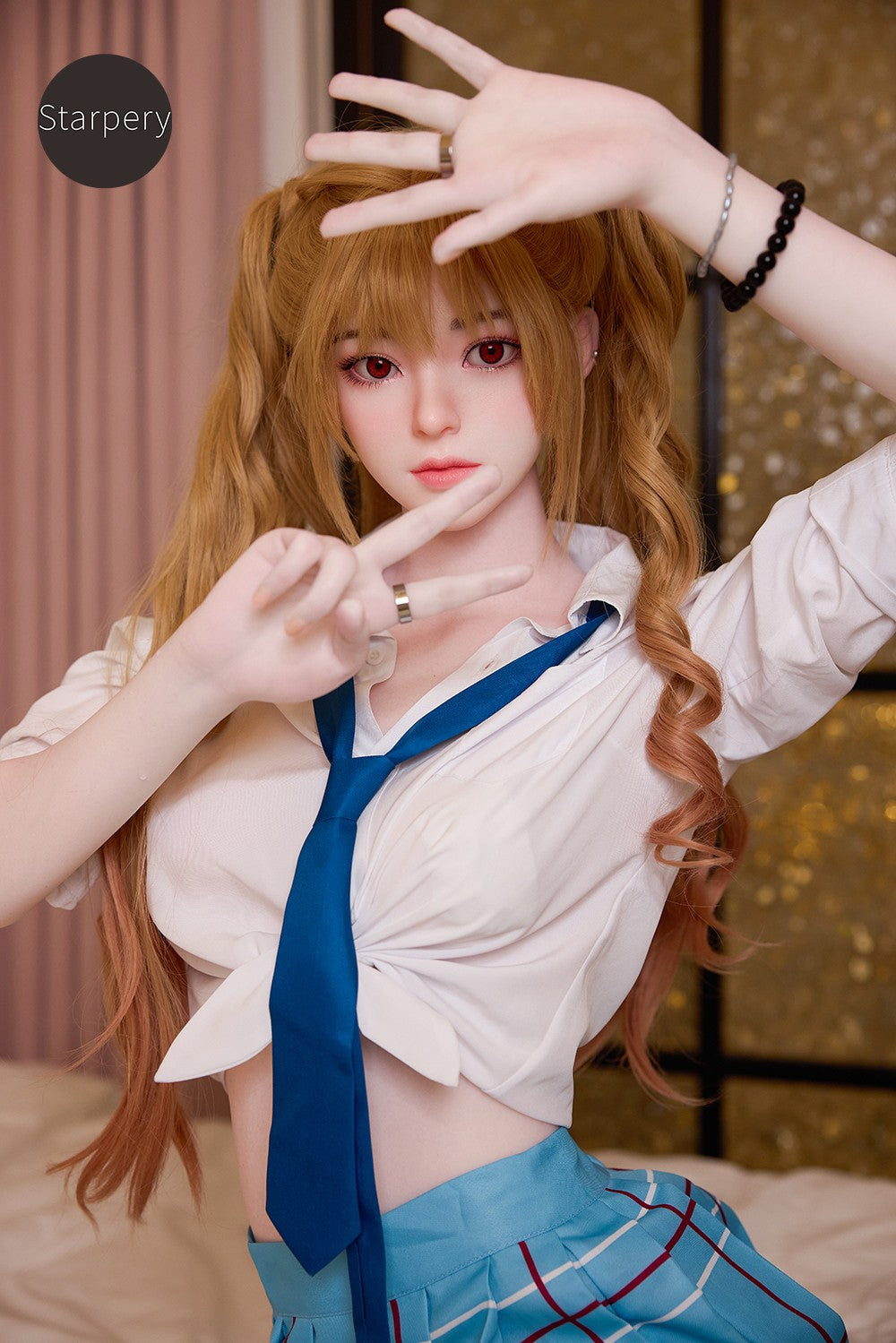 Seksa lelle Asuka (Starpery 163 cm C-kauss TPE + silikons)
