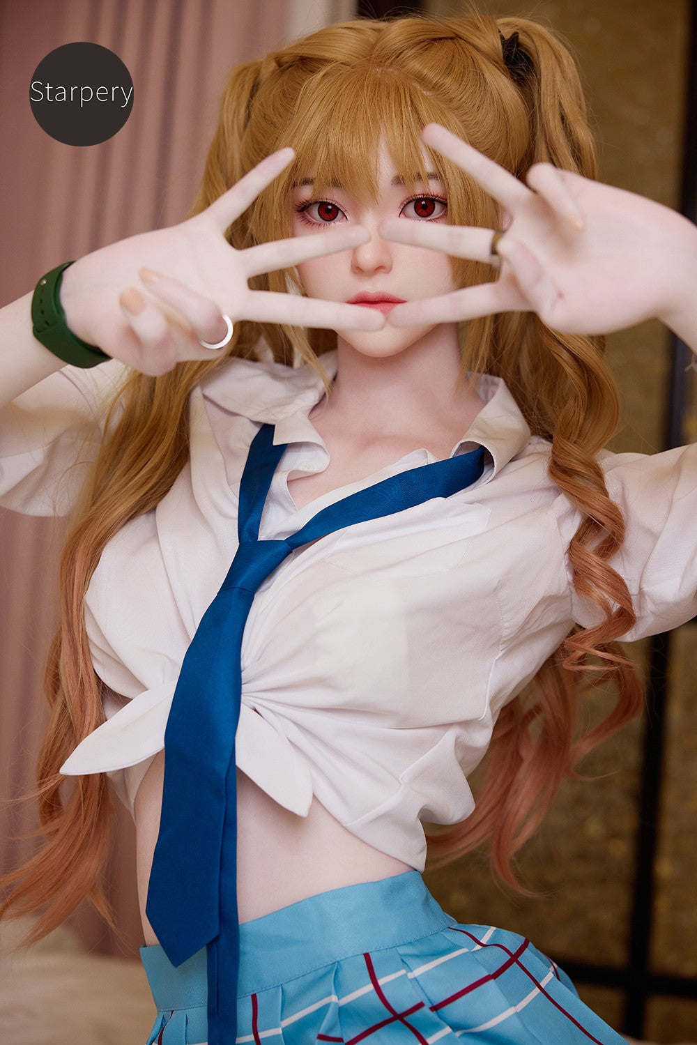 Seksa lelle Asuka (Starpery 163 cm C-kauss TPE + silikons)