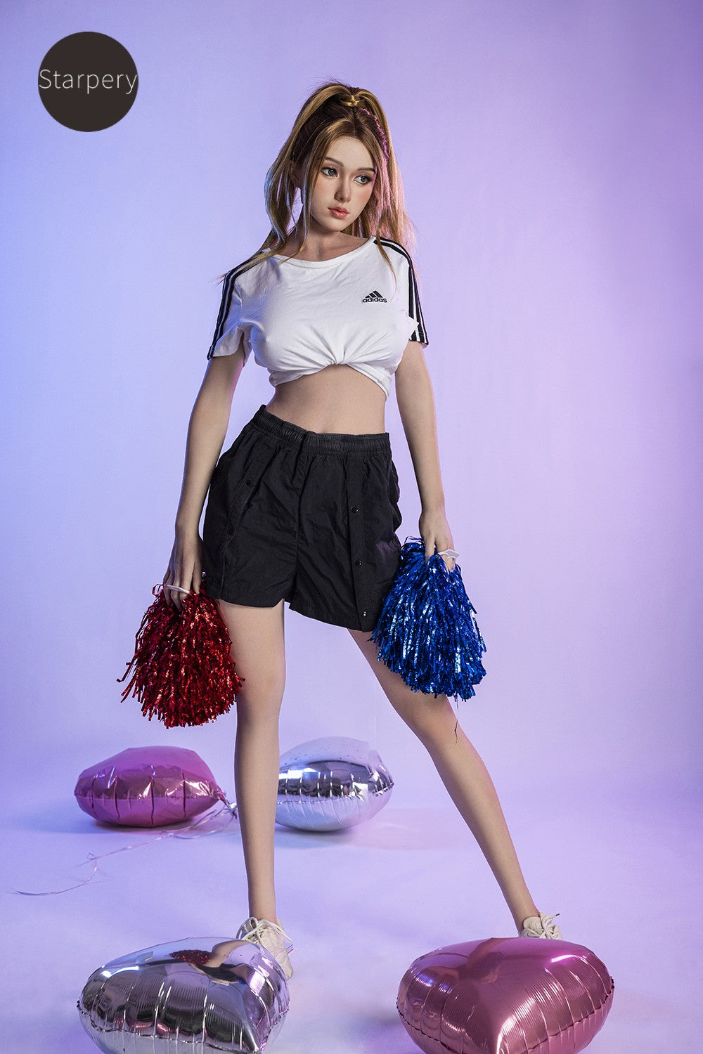 Seksa lelle Xue (Starpery 171 cm D-kauss TPE + silikons)