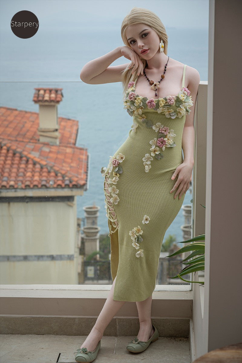 Hedija seksa lelle (Starpery 164 cm D veida kauss, silikons)
