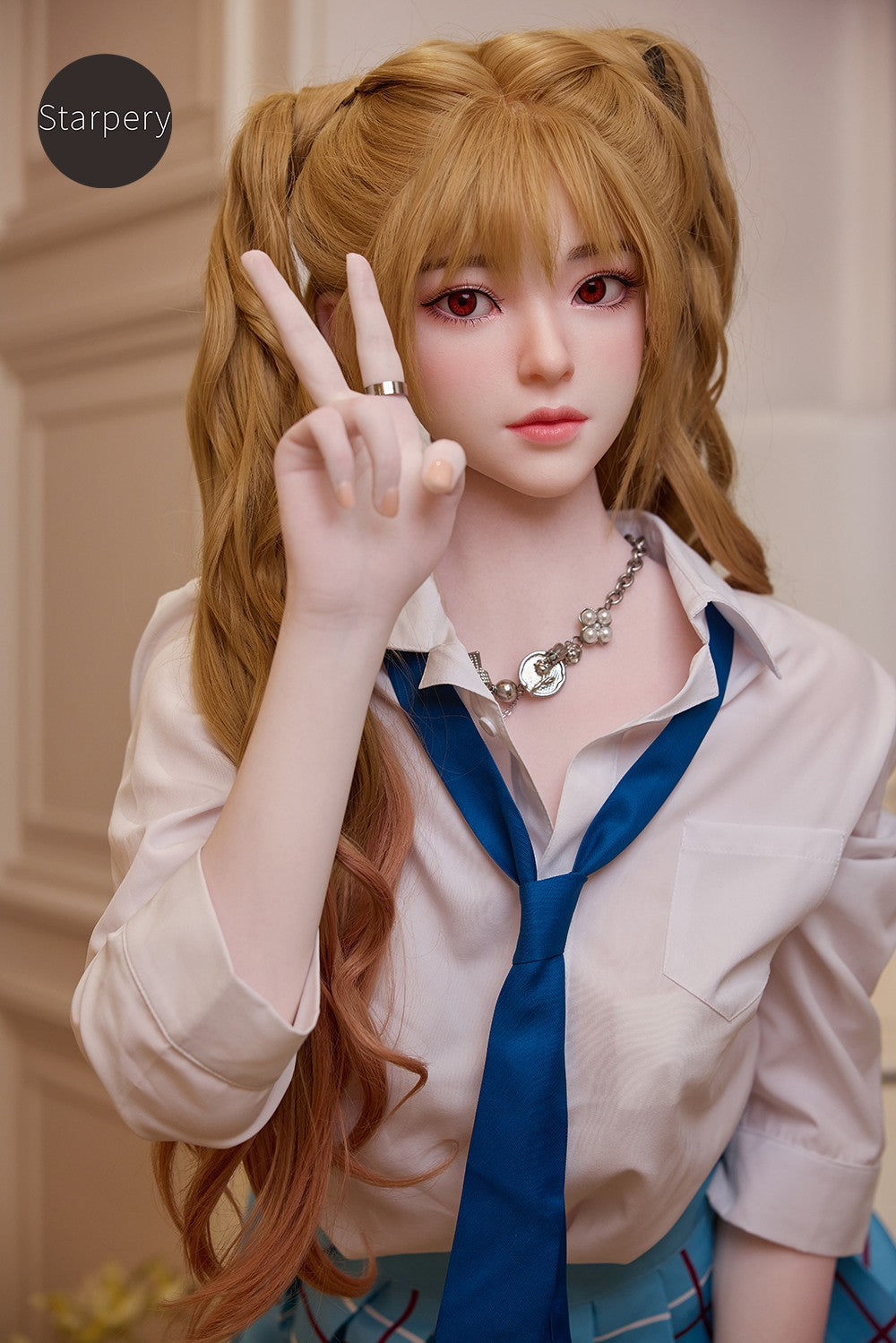 Seksa lelle Asuka (Starpery 163 cm C-kauss TPE + silikons)