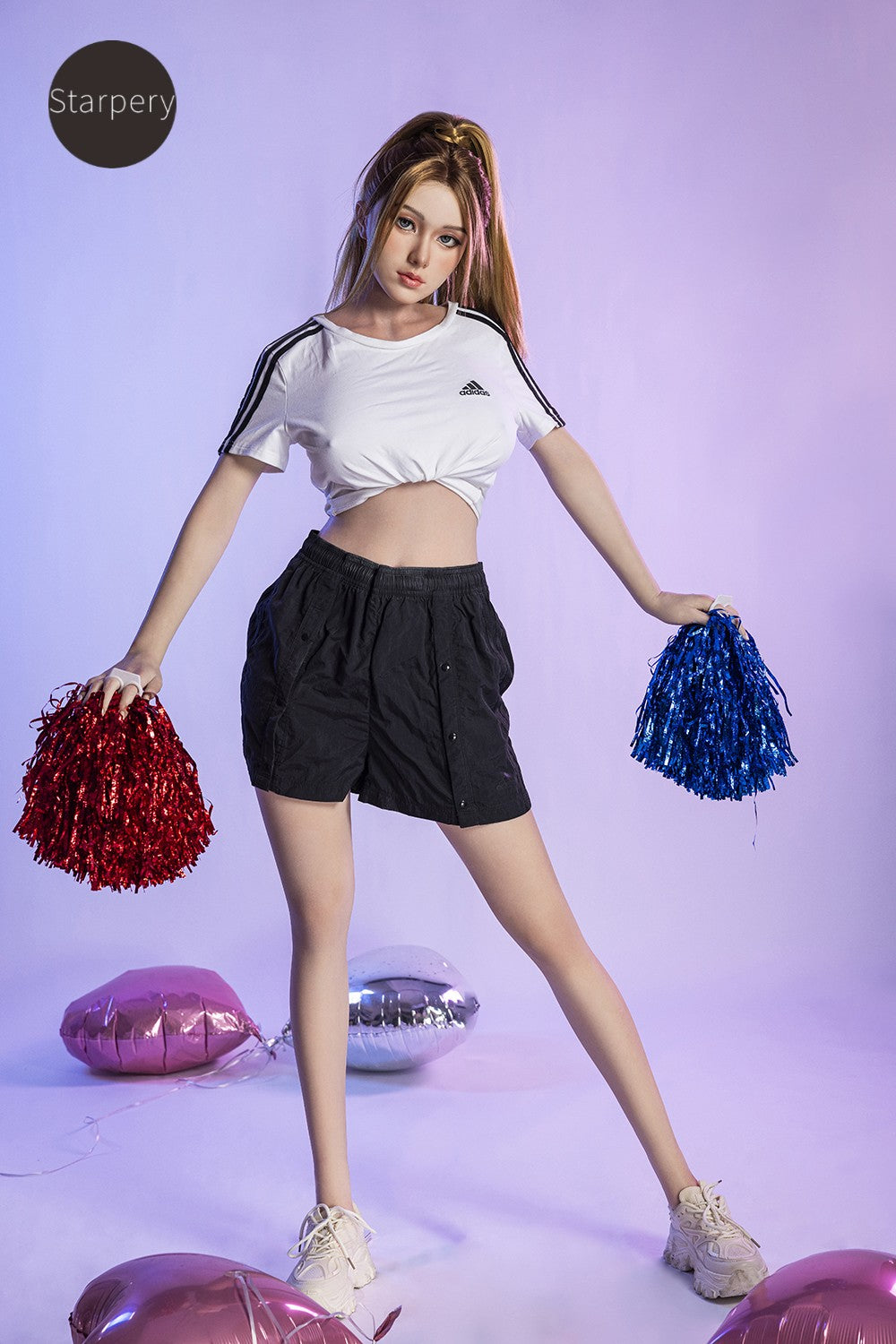 Seksa lelle Xue (Starpery 171 cm D-kauss TPE + silikons)