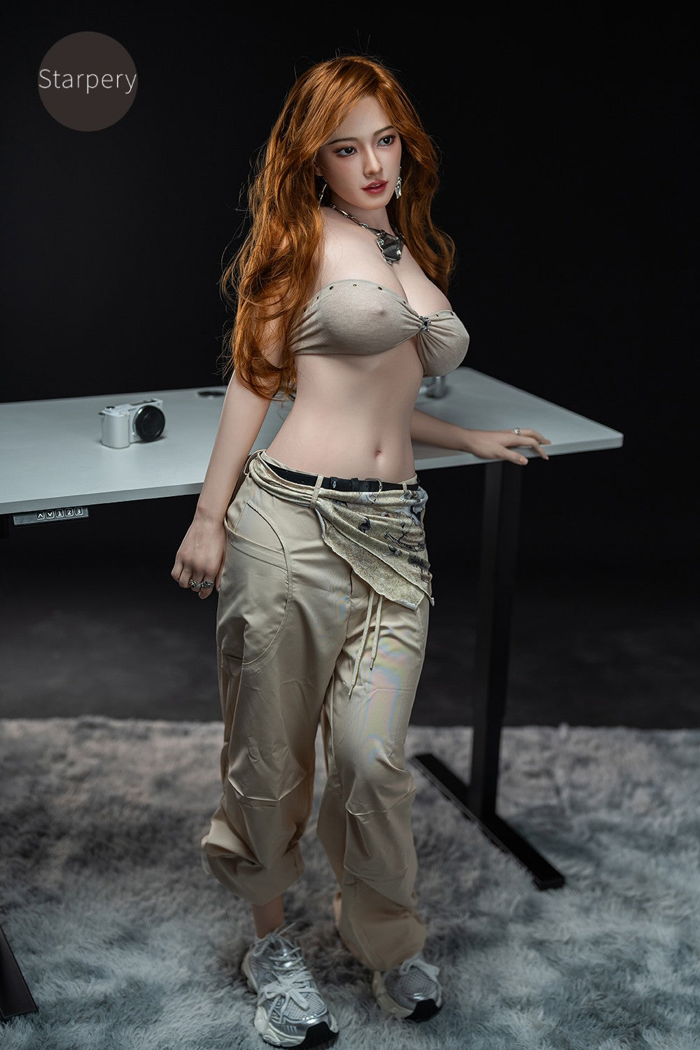 Seksa lelle Misa (Starpery 171 cm D-kauss TPE + silikons)