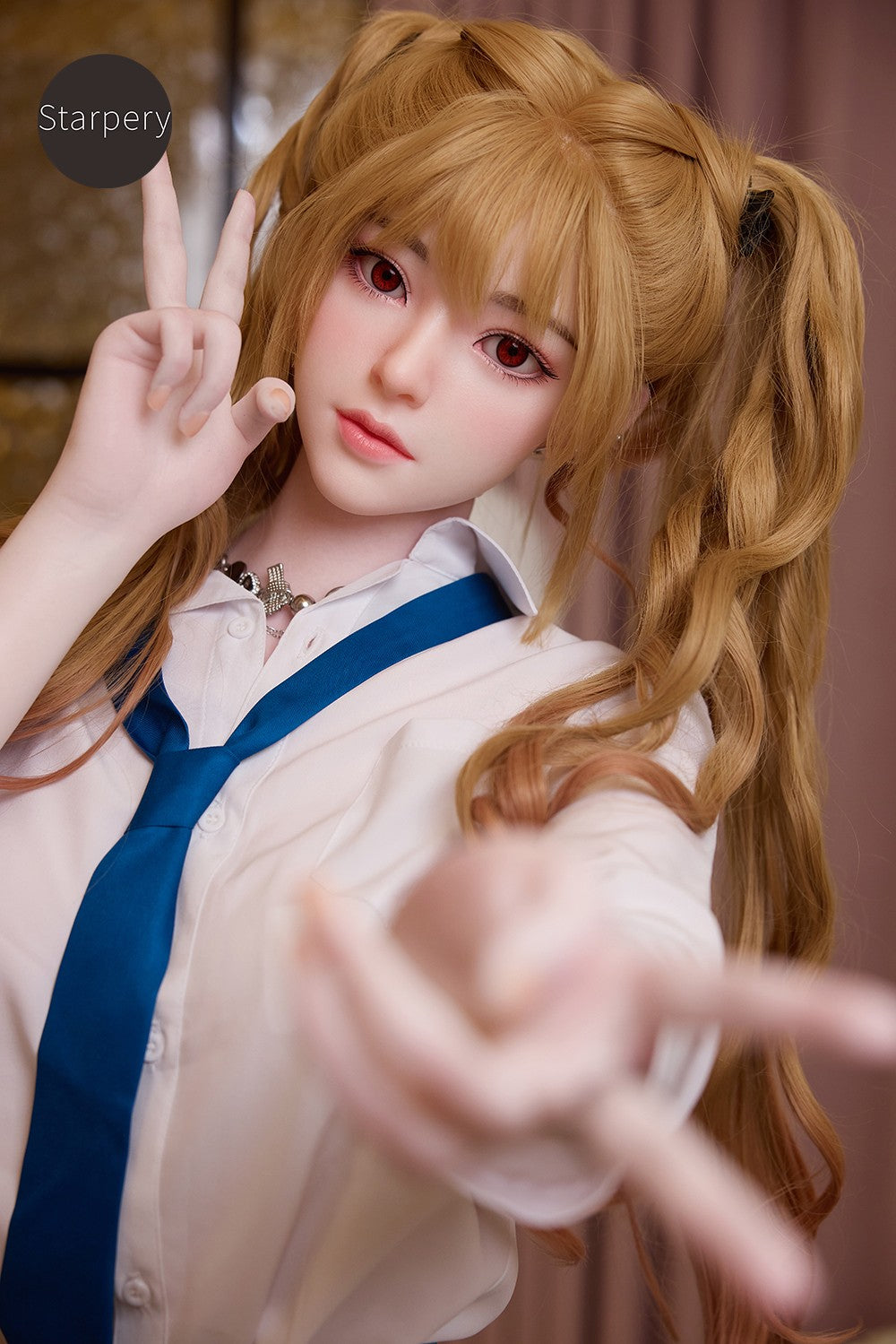 Seksa lelle Asuka (Starpery 163 cm C-kauss TPE + silikons)
