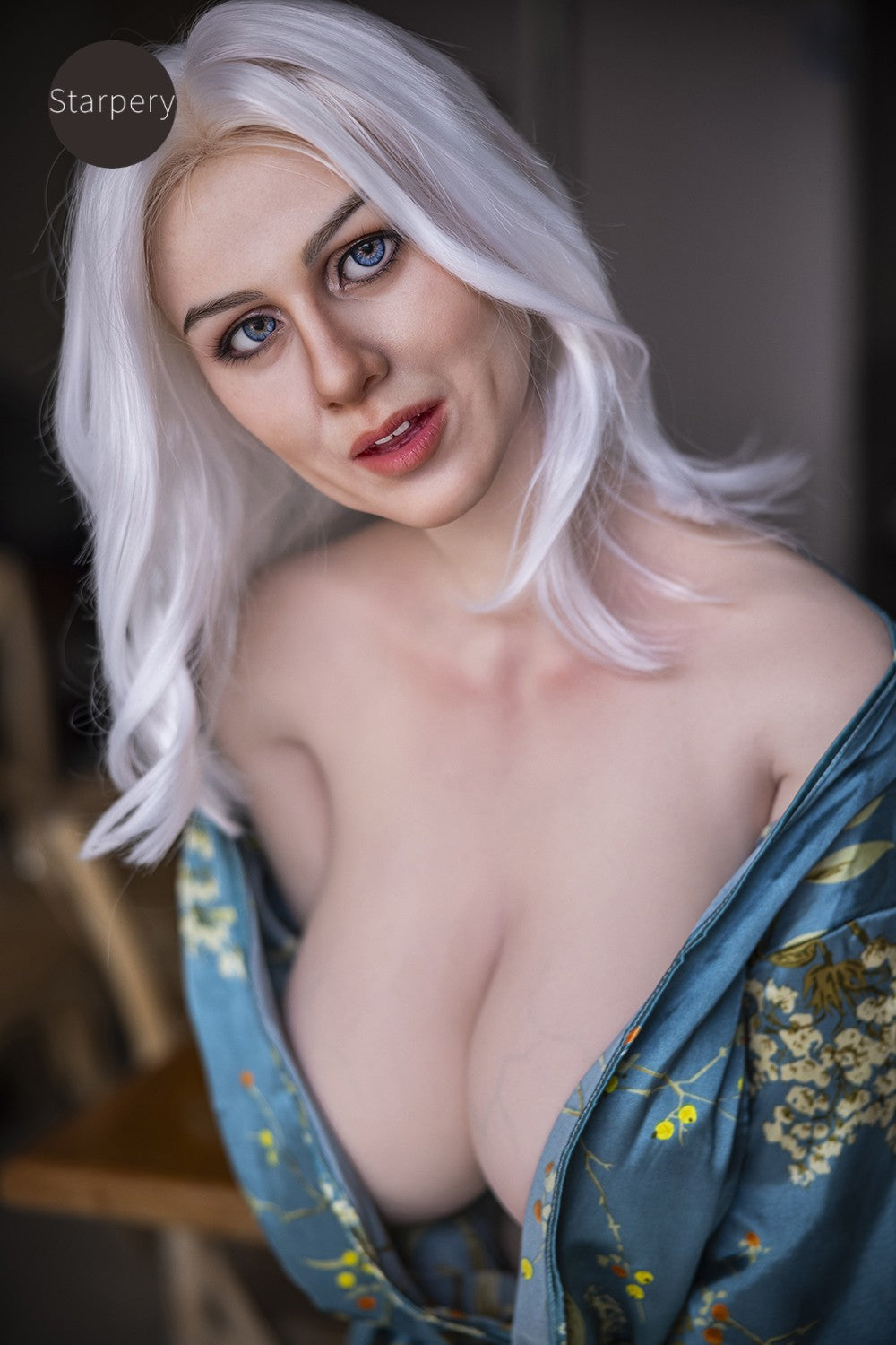 Lidija seksa lelle (Starpery 148 cm J-kauss TPE + silikons)