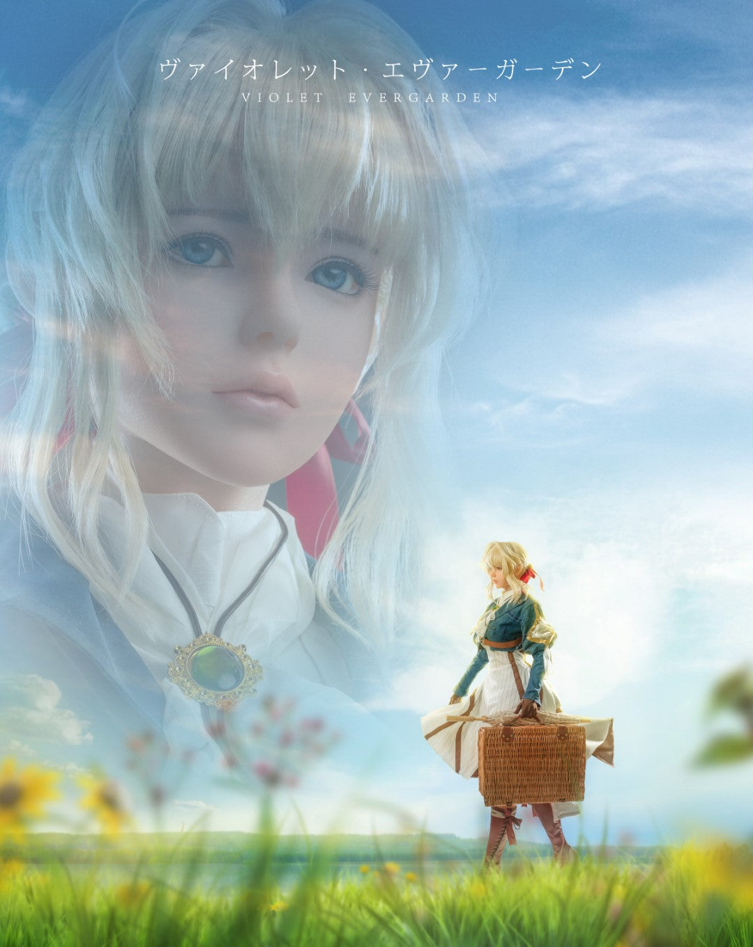 Violeta seksa lelle (Game Lady 156 cm D-Cup Anime No.12 silikona)