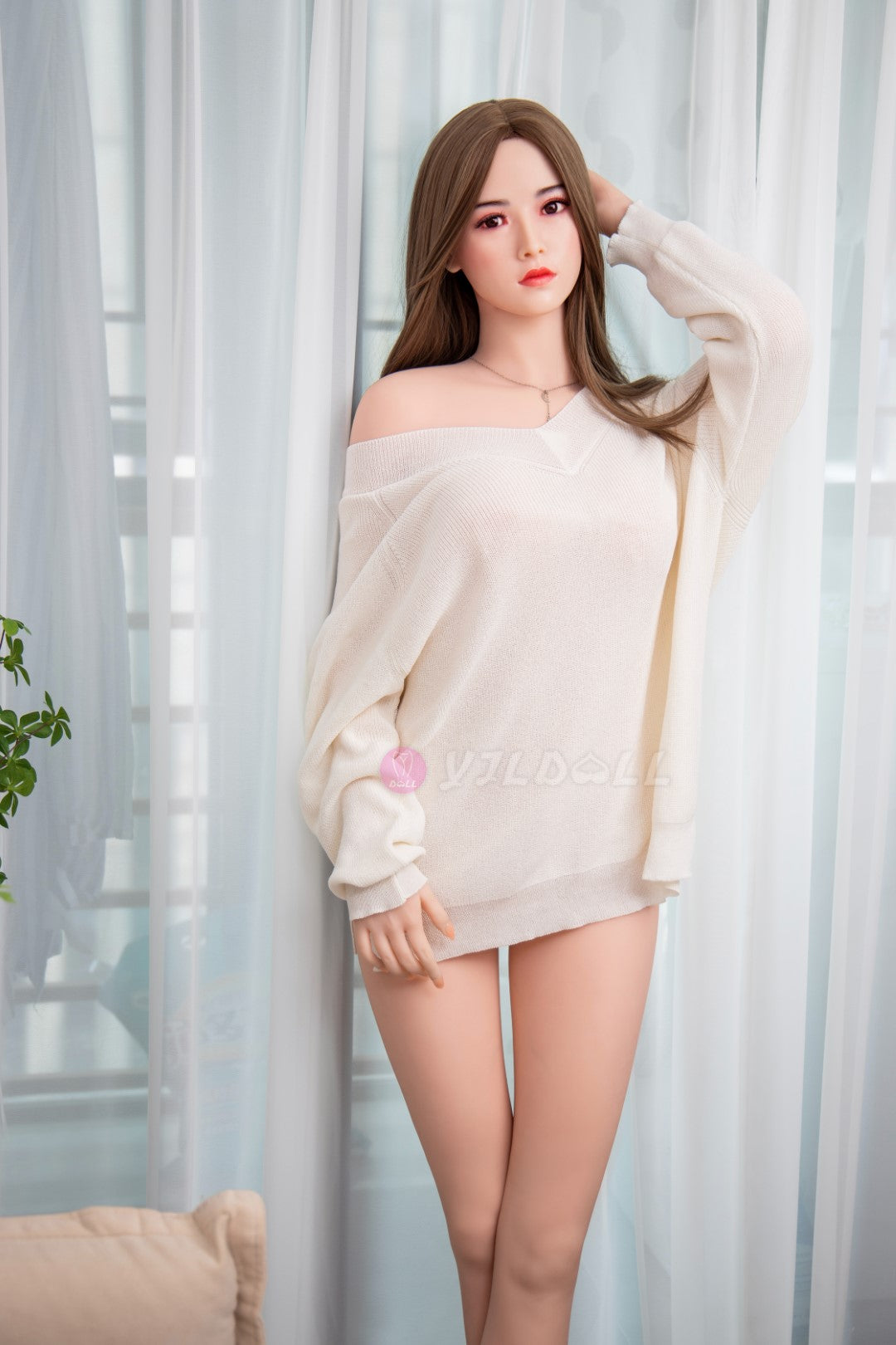 Li Na seksa lelle (YJL Doll 166 cm B-Cup #806 TPE+Silikona)