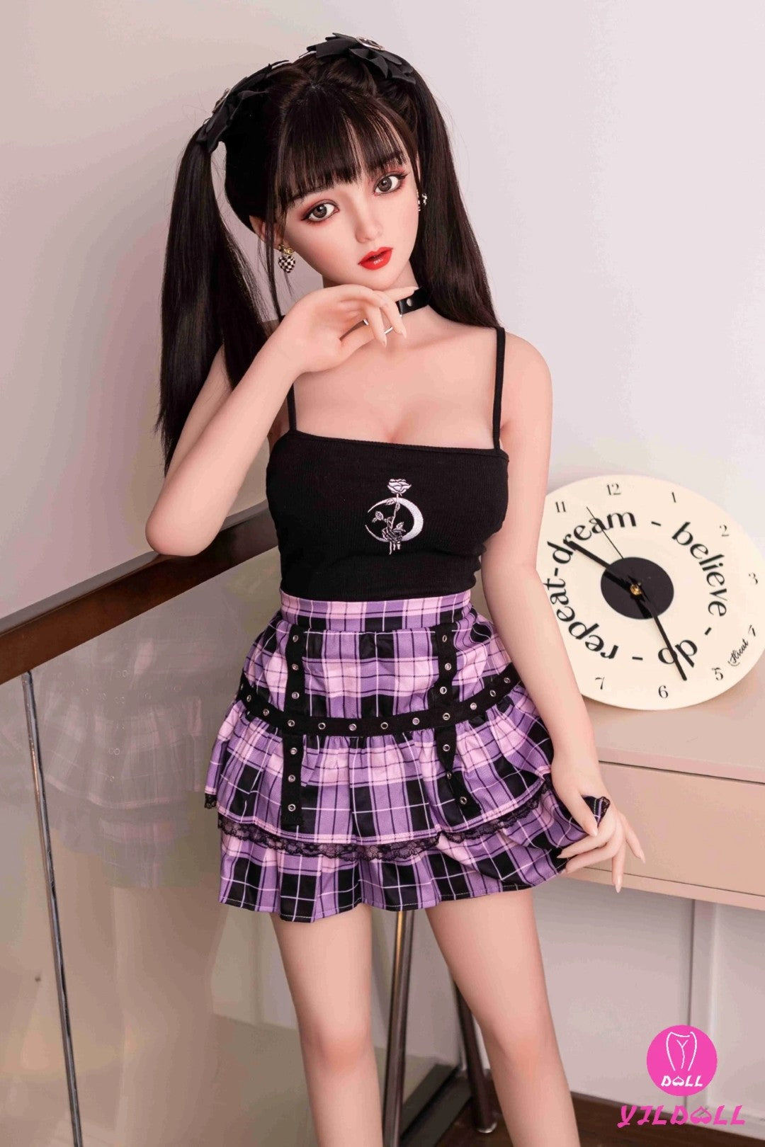 Džeila seksa lelle (YJL Doll 148 cm D-Cup #375 TPE+Silikona)