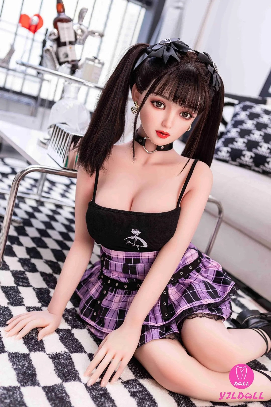 Džeila seksa lelle (YJL Doll 148 cm D-Cup #375 TPE+Silikona)