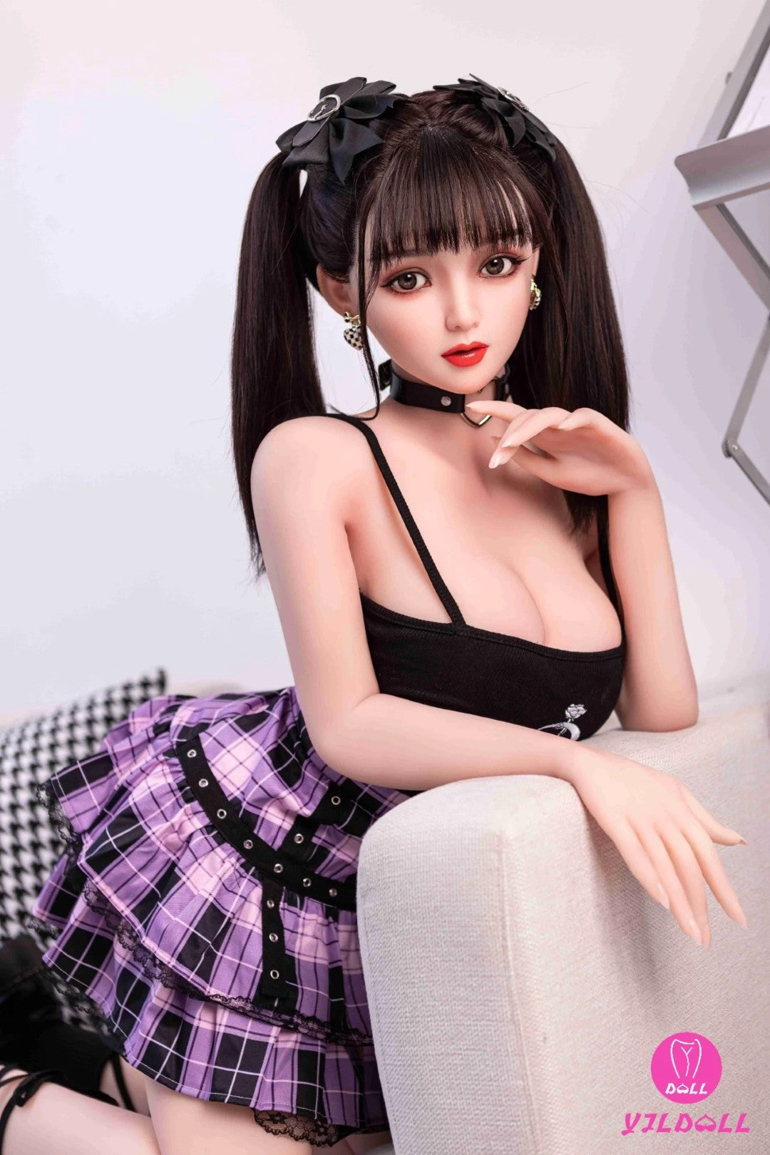 Džeila seksa lelle (YJL Doll 148 cm D-Cup #375 TPE+Silikona)