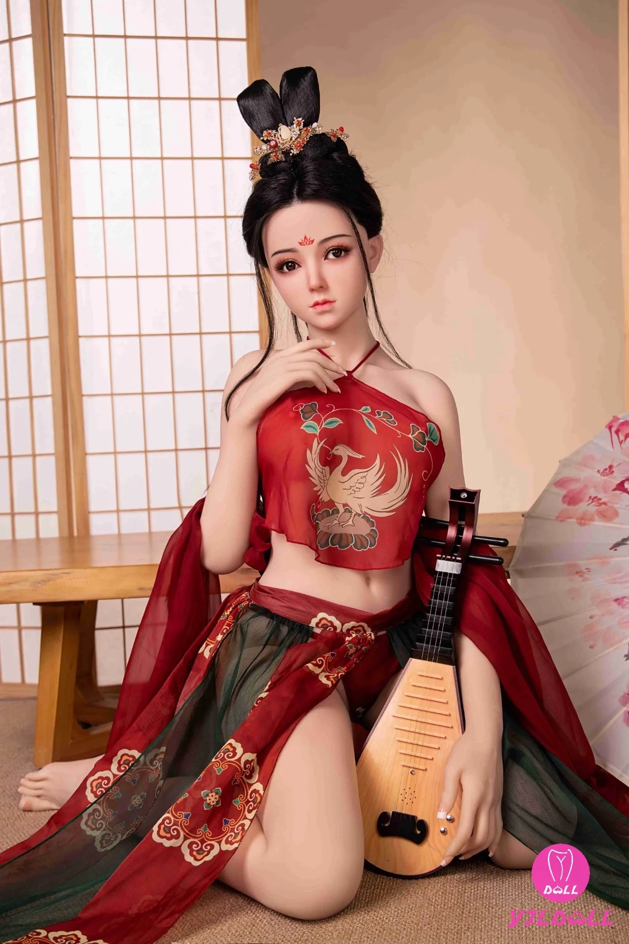 Līvija seksa lelle (YJL Doll 148 cm D-Cup #441 TPE+Silikona)